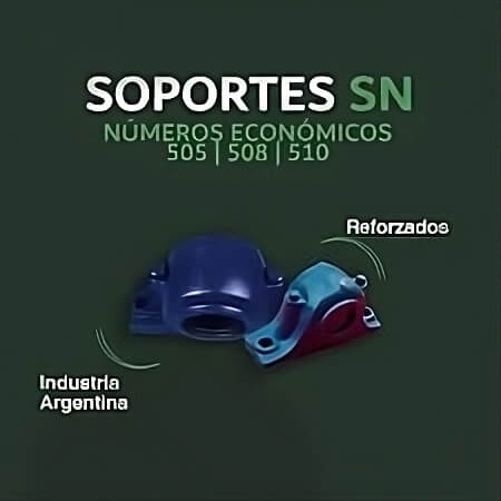 soportes de rodamientos sn